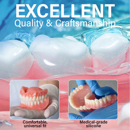 Acezozla® Medical Full Denture with Strong Suction ✅ Made and Shipped from the USA🍀